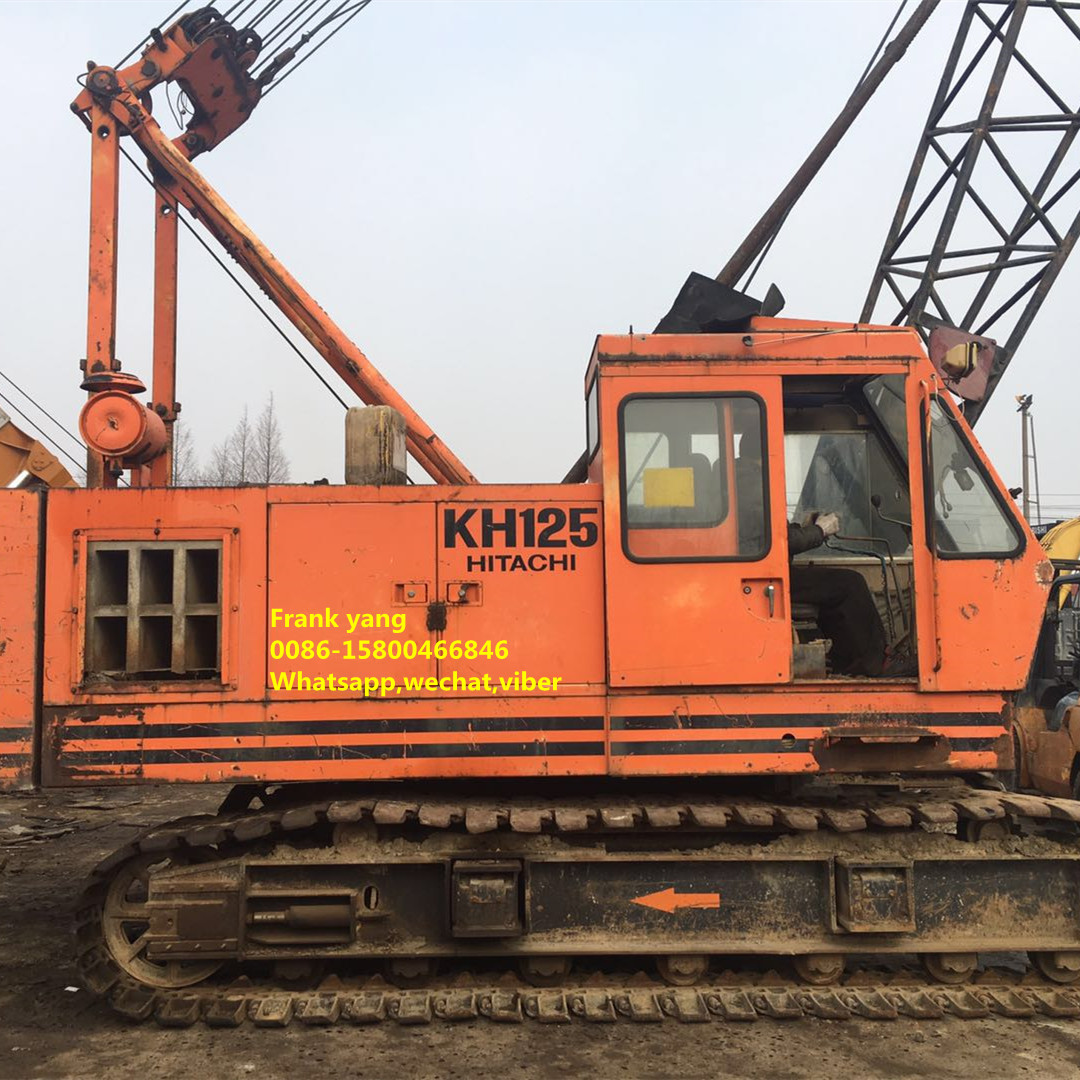 Гусеничный кран hitachi kh125, б/у гусеничный кран Hitachi 35ton