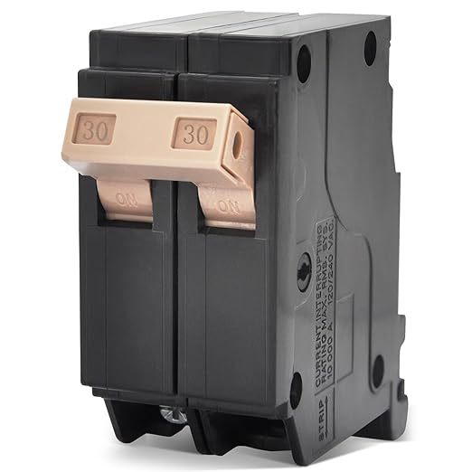 20-Amp 2-Pole Circuit Breaker,C220 Breaker Thermal Magnetic Protection Load Centers for All Brands