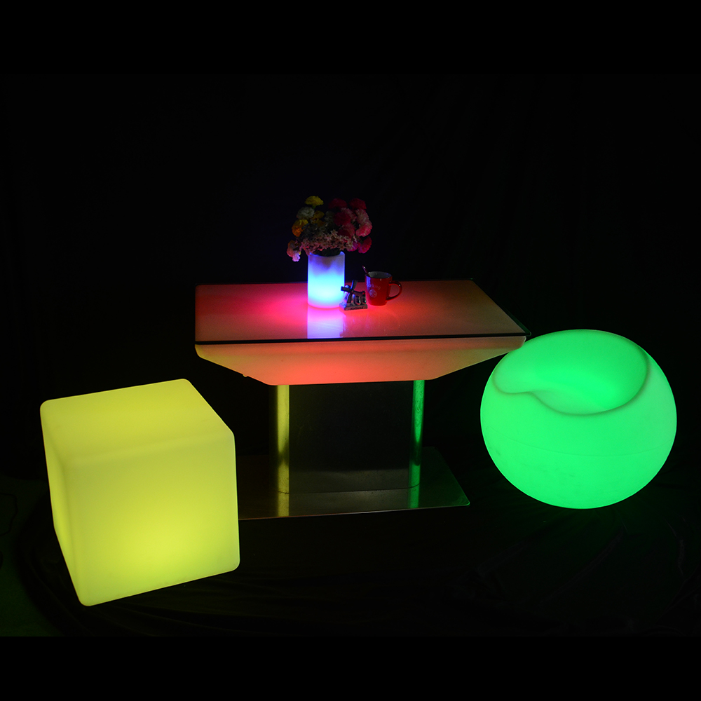 LED пульт дистанционного управления садовый диван/Rgb пульт дистанционного управления диван светодиодный светящийся стул современная уличная мебель