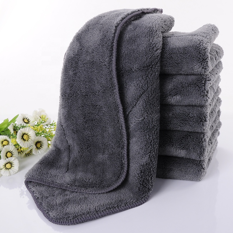 Полотенце из микрофибры, кораллового флиса, 600 г/м2