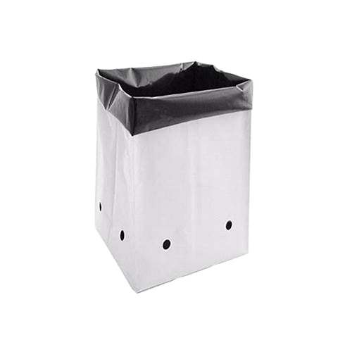 Белый/черный УФ обработанный HDPE посадочный пакет для выращивания