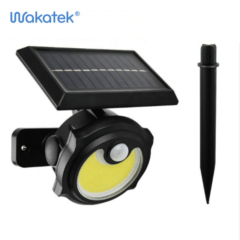 WAKATEK Garden outdoor led lamps solar lawn lights garden solar-powered decorative lights led solar light With embedded parts