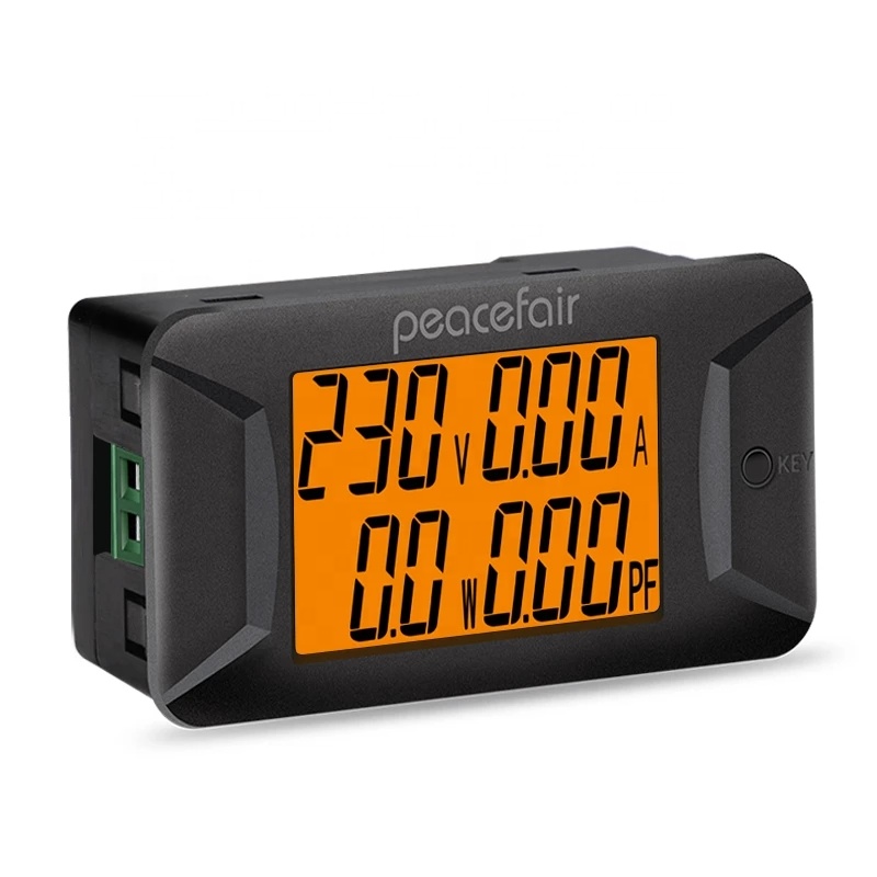 Peacefair PZEM-028 AC 40-400V 100A Цифровой мультиметр Напряжение Ток измеритель мощности электрический прибор измеритель коэффициента мощности