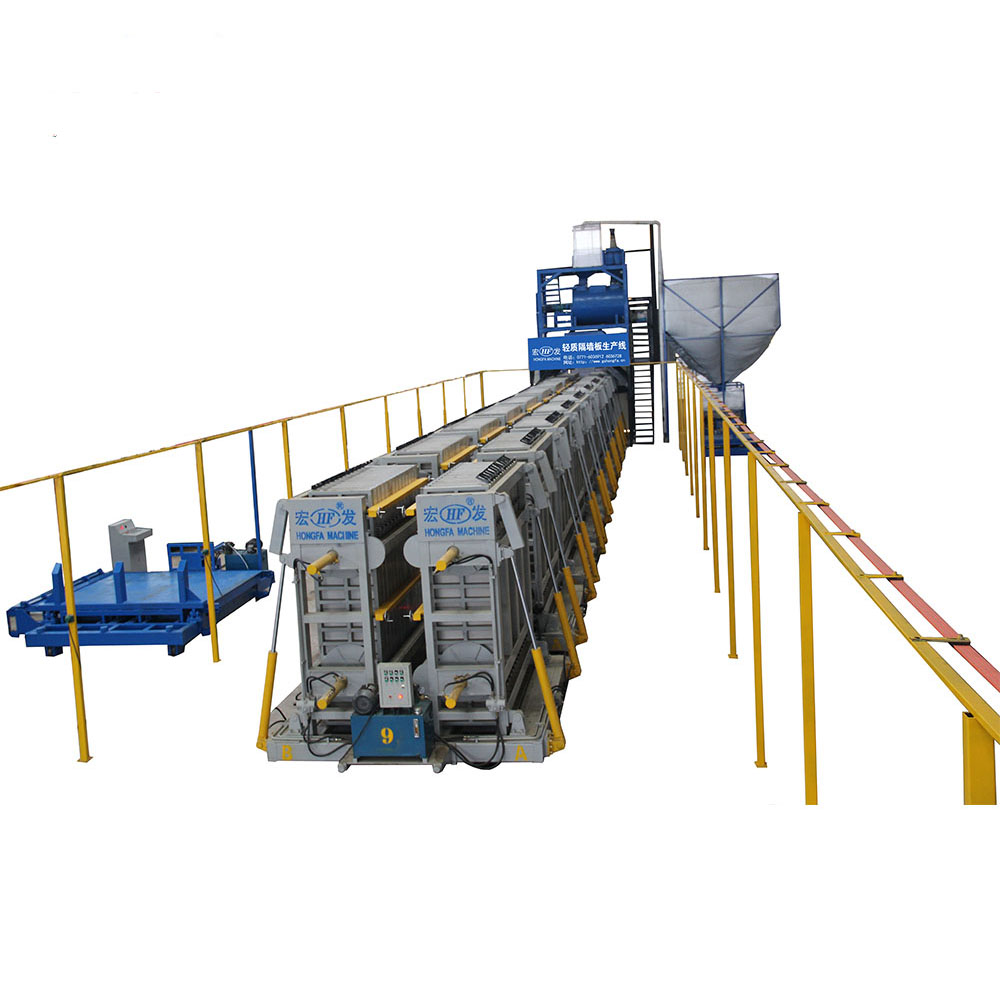Легкий вес precast бетон сэндвич стеновые панели машина линия
