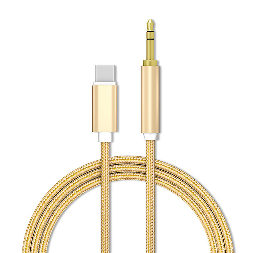 Оптовая продажа, Aux-кабель для iPhone 3,5 мм, USB C Type C Aux кабель, аудиокабель, вспомогательный адаптер