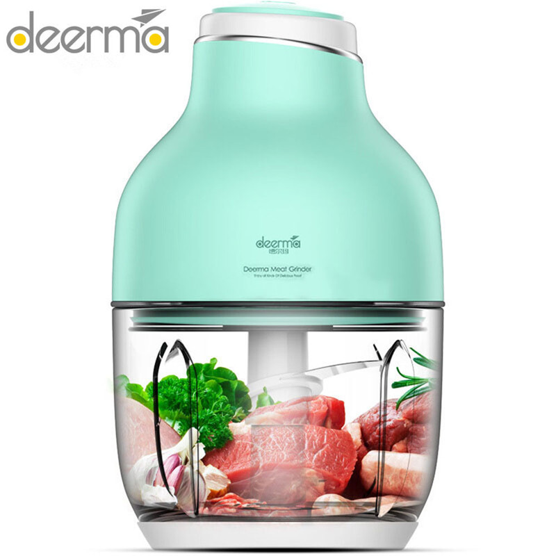 YOUPIN Deerma Dem-jr05 Мясорубка из нержавеющей стали Электрический измельчитель автоматический мясорубку многофункциональный бытовой