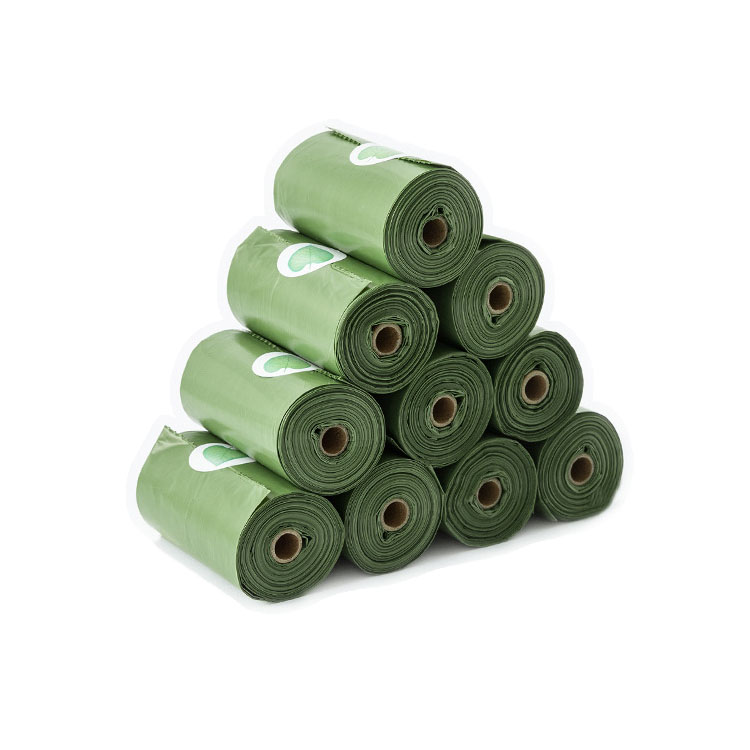 YangyangPet Wholesale PE Biodegradable Box Packed Pet Waste Bags Dog Poop Bags With Free Dispenser 16 Rolls