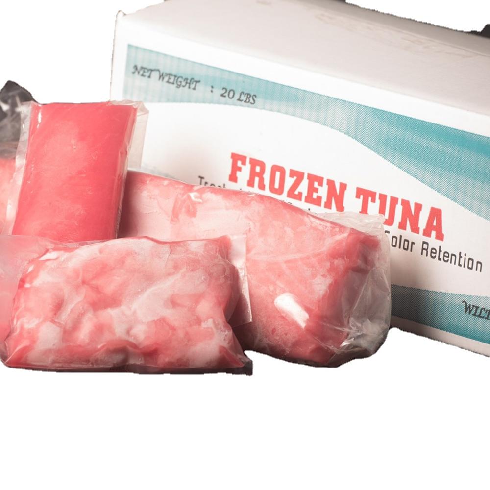 Оптовая торговля IQF замороженный тунец молотое мясо для свежих морепродуктов