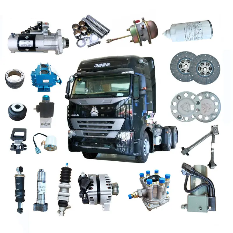 Original Quality Use for Sinotruck parts Howo Spare Parts Dump Truck accessories auto Chassis parts