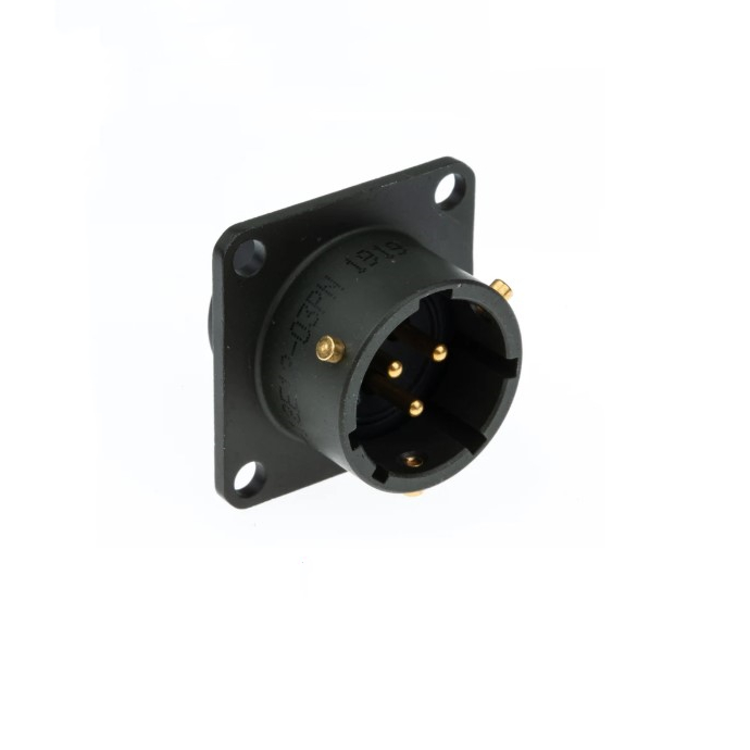 62GB соединитель круглые соединители PIN 3 POS припой ST Box Mount 3 терминала 1 порт 62GB-12E12-03PN
