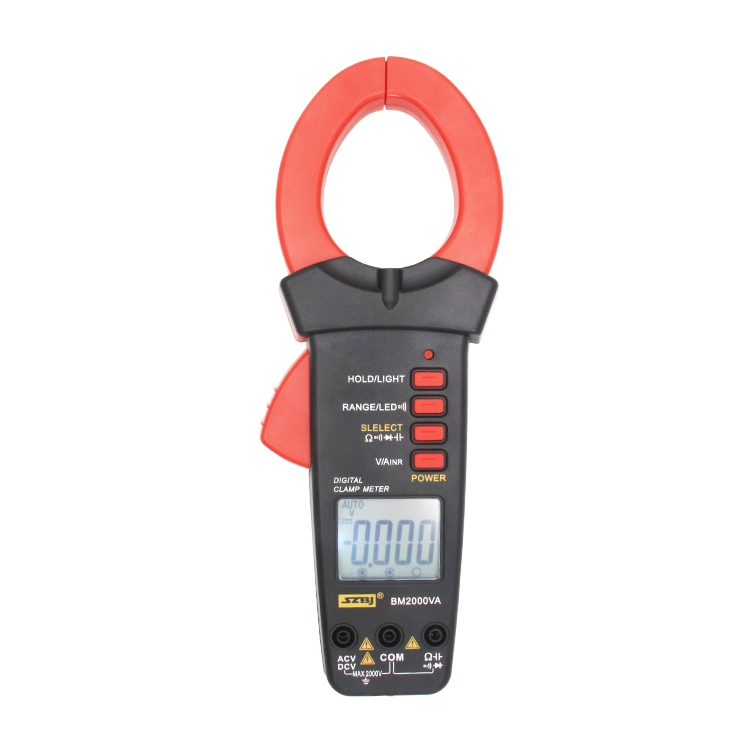 BM2000VA True-rms 2000 A ac Digital Clamp Meters 2000V voltage capacitor resistance clamp meter tester