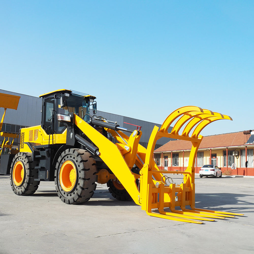 Heavy Duty Machinery 6ton 120kw 4wd Agricultural Front Wheel Loaders
