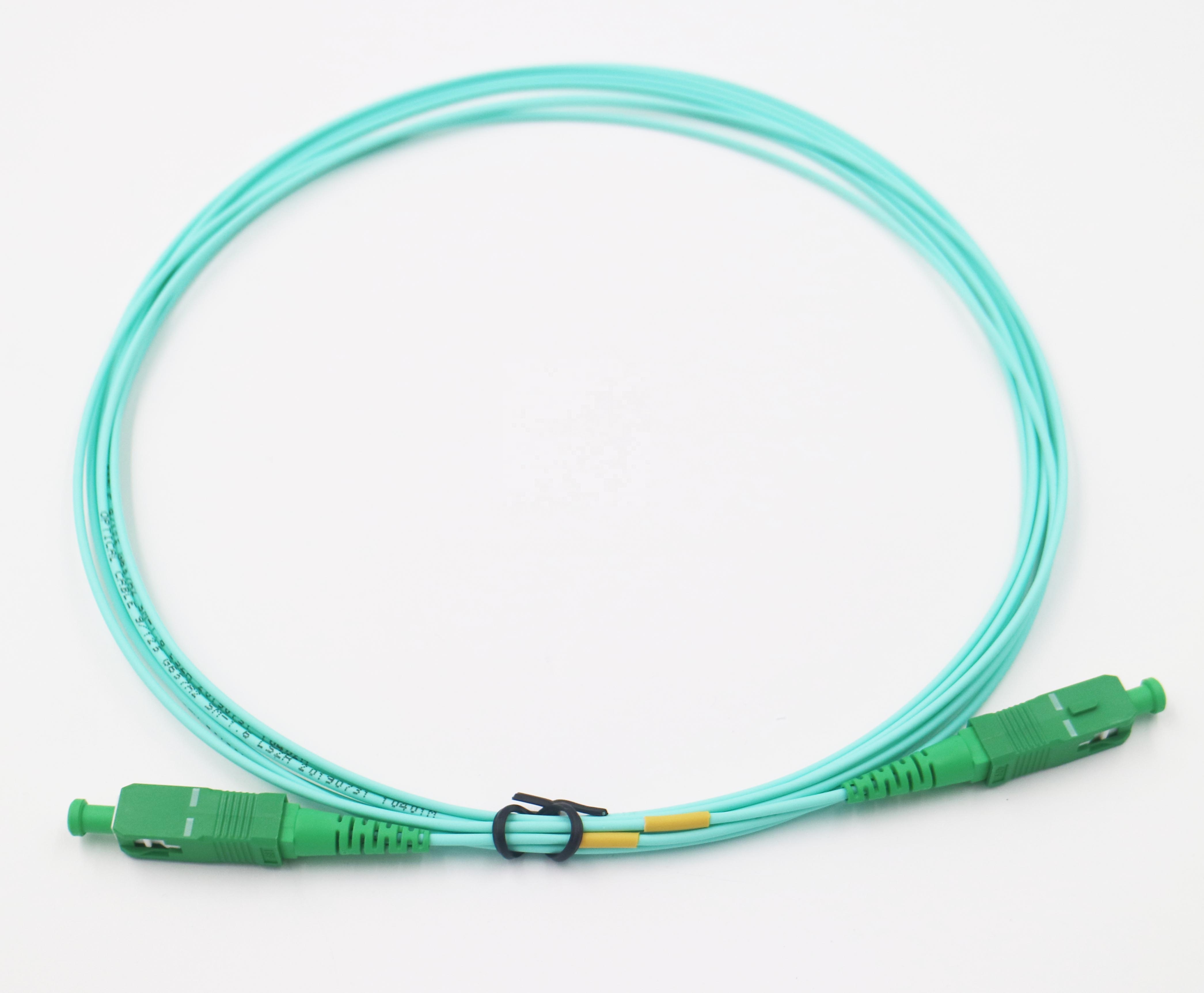 FTTH 1,5 м 3,5 м 1,6 мм 2 мм 3 ММ Simplex Aqua внутренний оптоволоконный джемпер Sc Apc оптоволоконный патч-корд