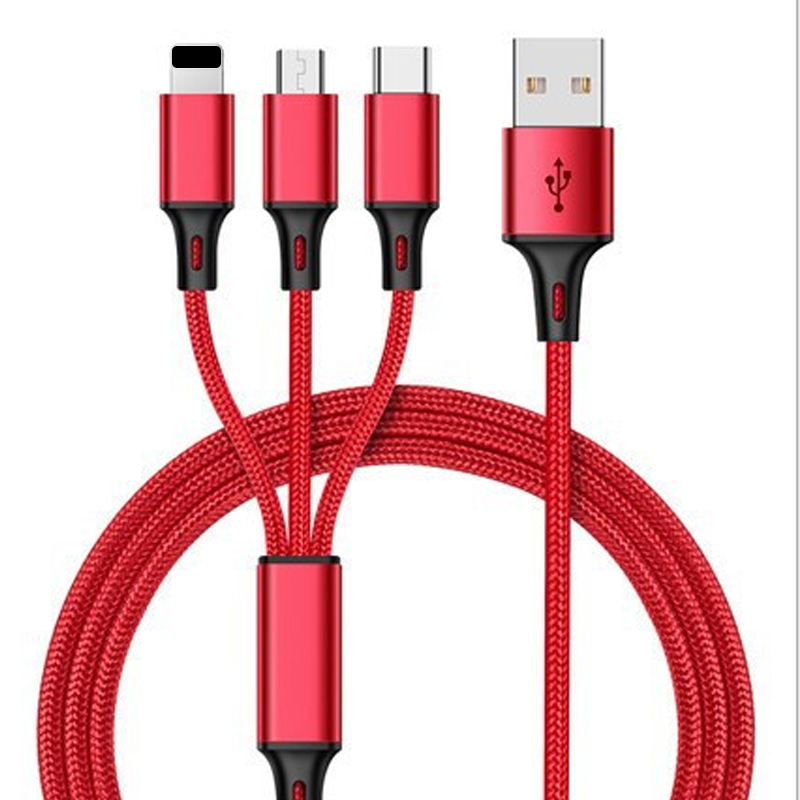 Universal Multi Function 5A Mobile 3 in 1 Charging Cable