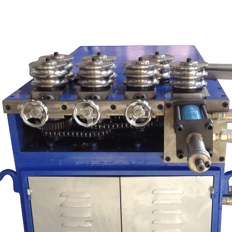 Shigan Factory XS-40Y 7-roller Hydraulic Rolling Machine round and square pipe bending machine for steel pipe and tube