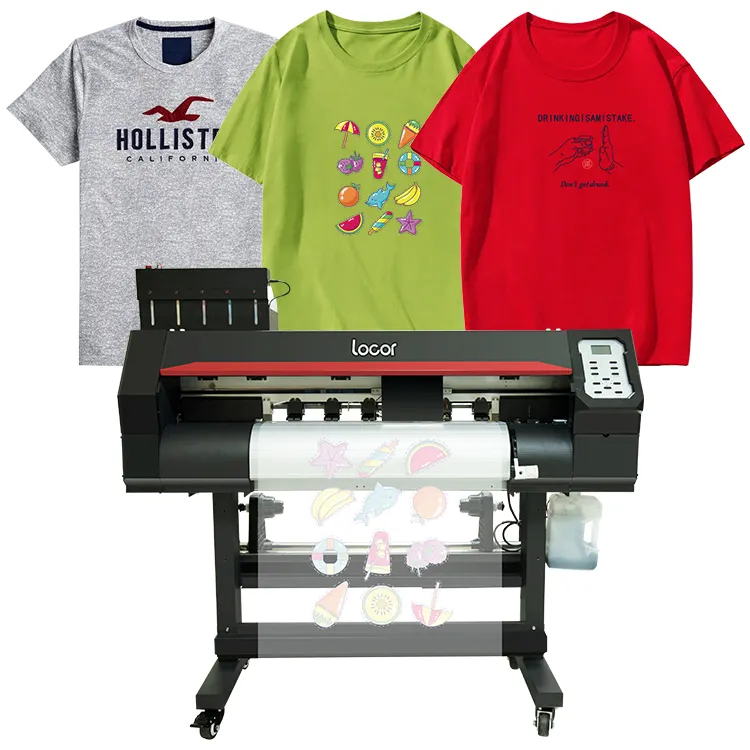 Digital t shirt textile Pet Film DTF Printer 2pcs 3200 4720 print head printing shop machine dtf printer plotter machine