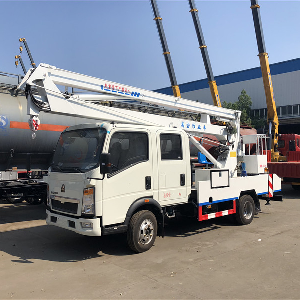 Sinotruck howo 4x2 грузовик с воздушным ковшом