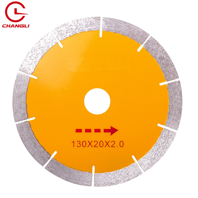 Hot press silent 130mm 5inch Dry Diamond Circular Saw Blade Cutting disc for Tile Porcelain