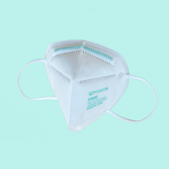 1 POWECOM gb2626-2006 KN95 facemask нетканые лучшие ffp2 ce маска для лица 4ply анти-загрязняющая маска оптом маски