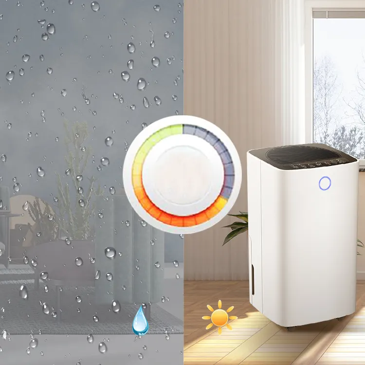 12/16/20/25L Household Electric Luftentfeuchter 12L Smart Dehumidifier Home Mini Desiccant Dehumidifier With Air Purifier Home