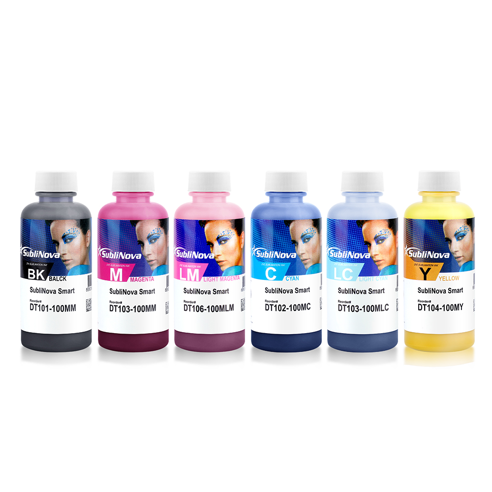 Ocbestjet 100ML 6 видов цветов при низкой температуре в Корейском стиле Sublinova Intec сублимационные чернила для Epson DX4 DX5 DX6 DX7 DX8 печатающая головка