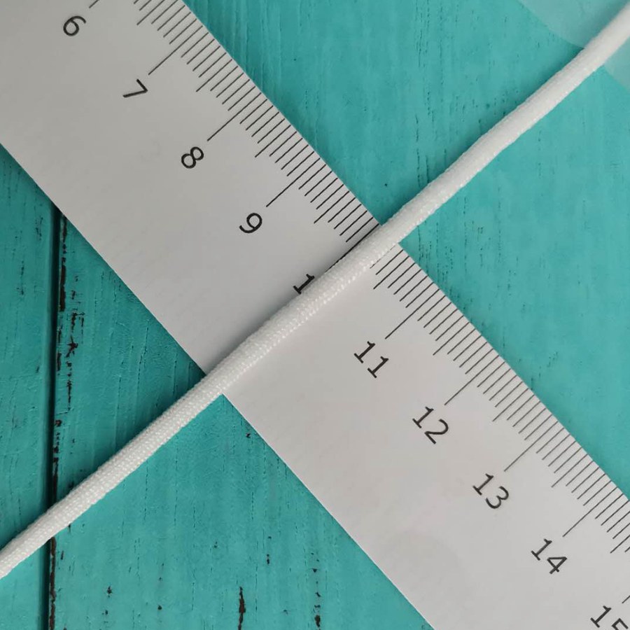 3mm 4mm 5mm nylon earloop spandex flat elastic cord