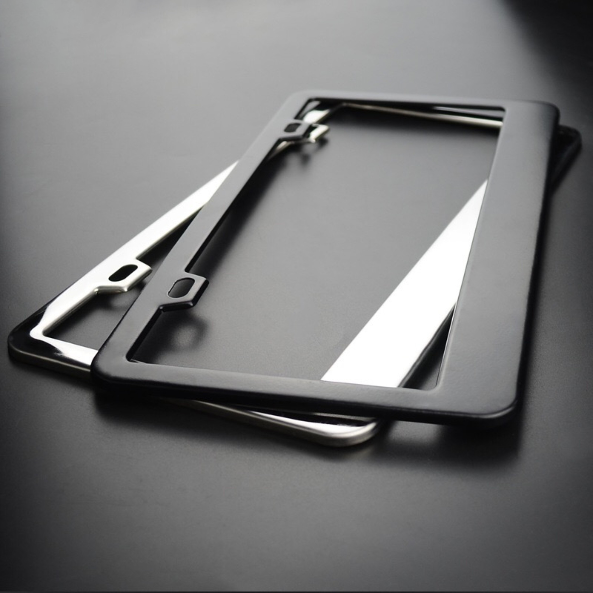 Hot-selling High Quality Custom size Standard US & Canada Customised Plastic/ABS Car License Plate Frame/license plate cover