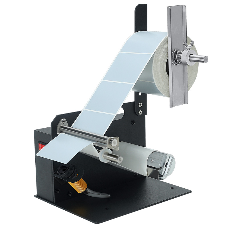 FengYiJie D58 Professional Multifunctional Full Automatic 108MM Tag Machine Electric Wire Stripper Dispenser Peel Off Machine