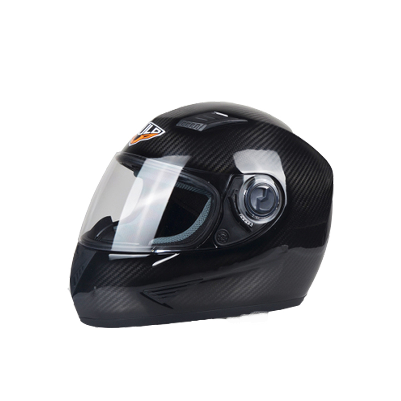 Custom Twill Matte Hardness Carbon Fiber Crash Helmet Hard Hat Used For Motorcycle Bicycle Racing