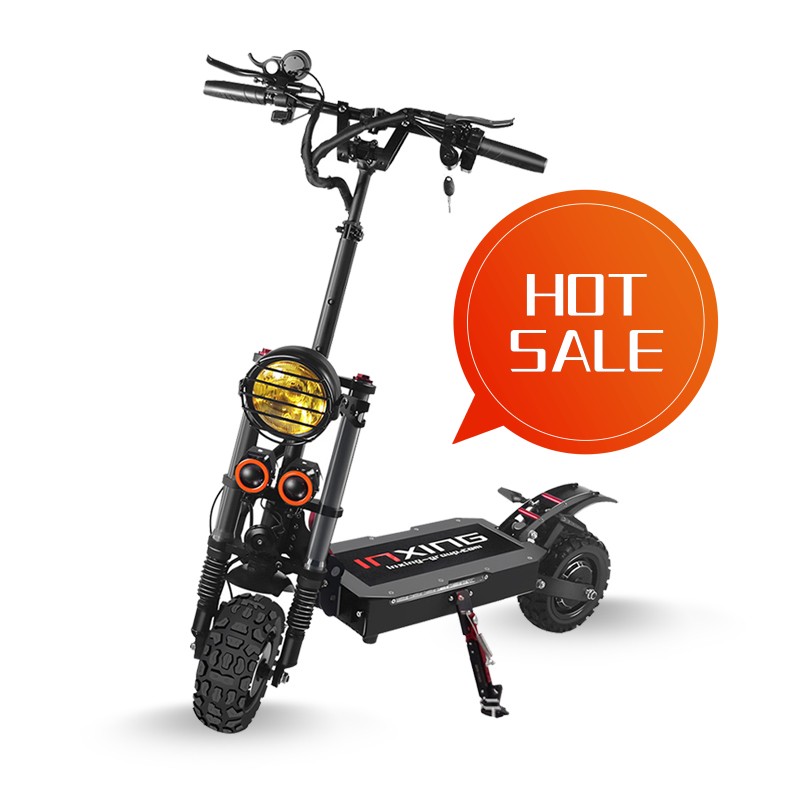 Скутер HCBY V7 Электрический, 5600 Вт, 60 в, 80 км/ч, 11 дюймов