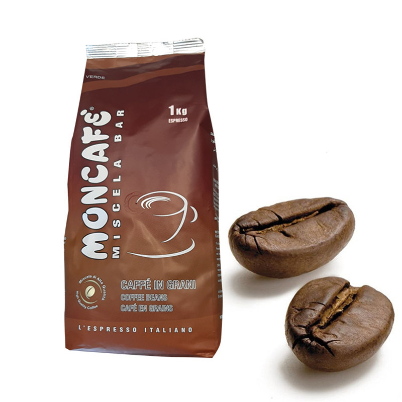 Moncafe' Beans Coffee Blend Verde Custom Coffee Beans Custom Label Coffe