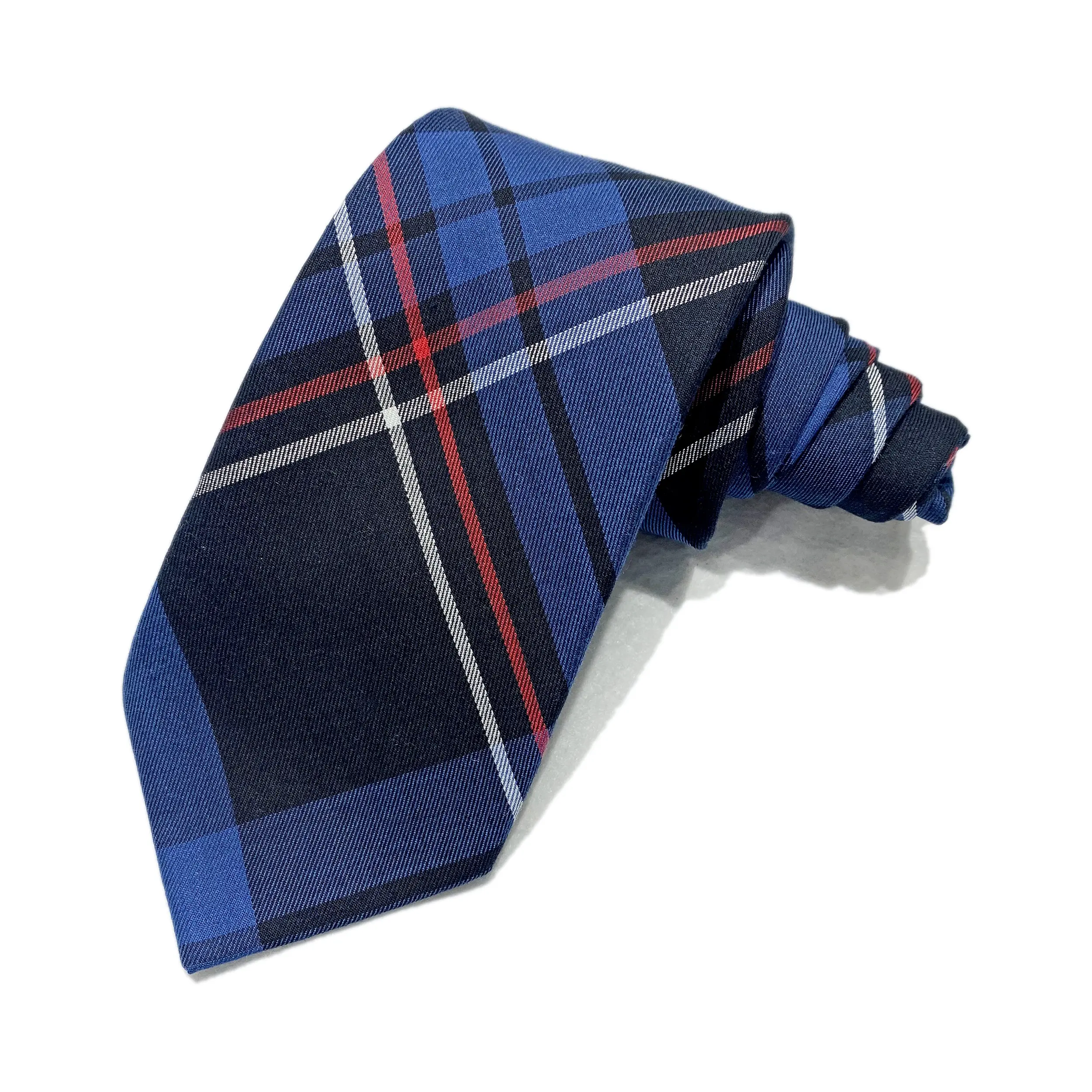 Custom Mens Logo Necktie Private Label Company School Logo Good Necktie Fabric