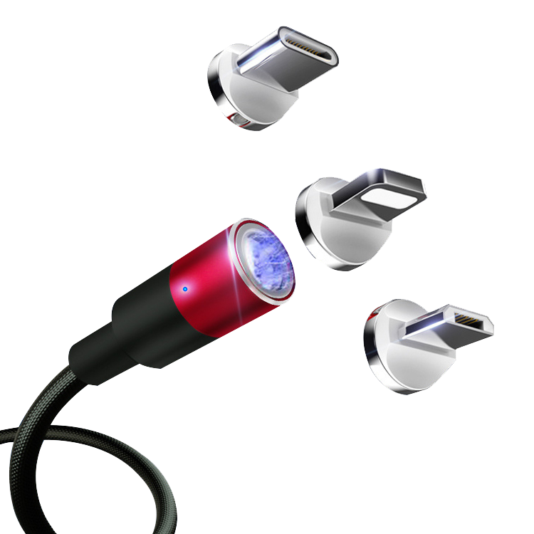 3 в 1 кабель зарядного устройства для мобильного телефона Магнитный usb-кабель для зарядки мобильного телефона для micro USB type c