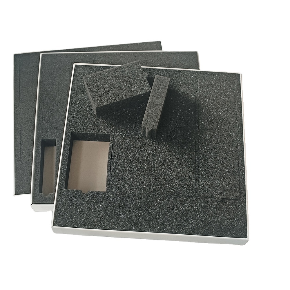 Custom Cut Foam With Die Cut Hole High Density Shockproof Polyethylene Packing Foam For Protective Packaging
