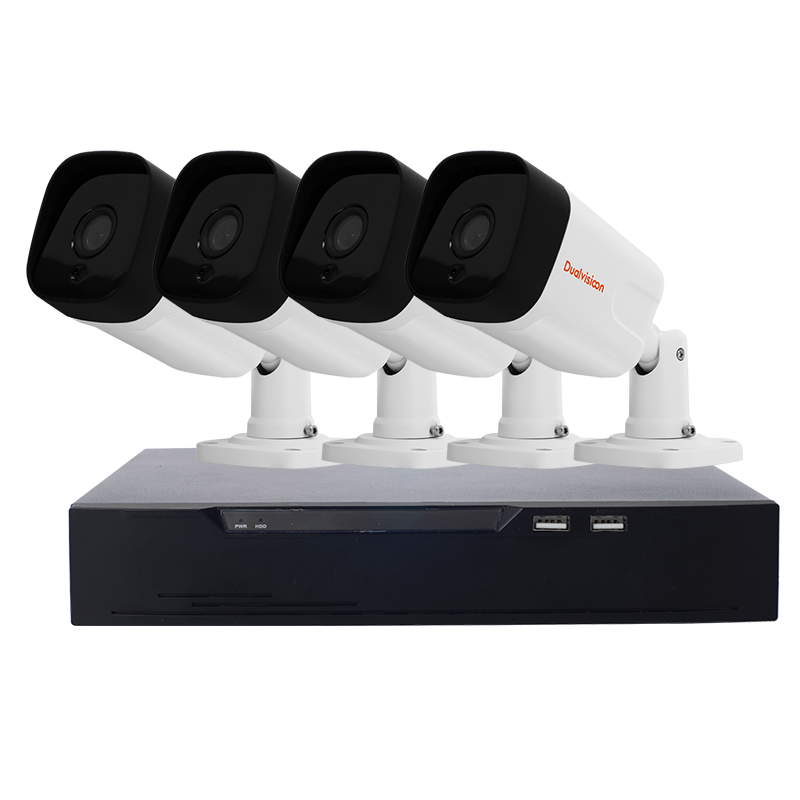 4K HD 2MP 4CH ночное видение домашняя CCTV система наружная инфракрасная Водонепроницаемая камера безопасности система nvr комплект