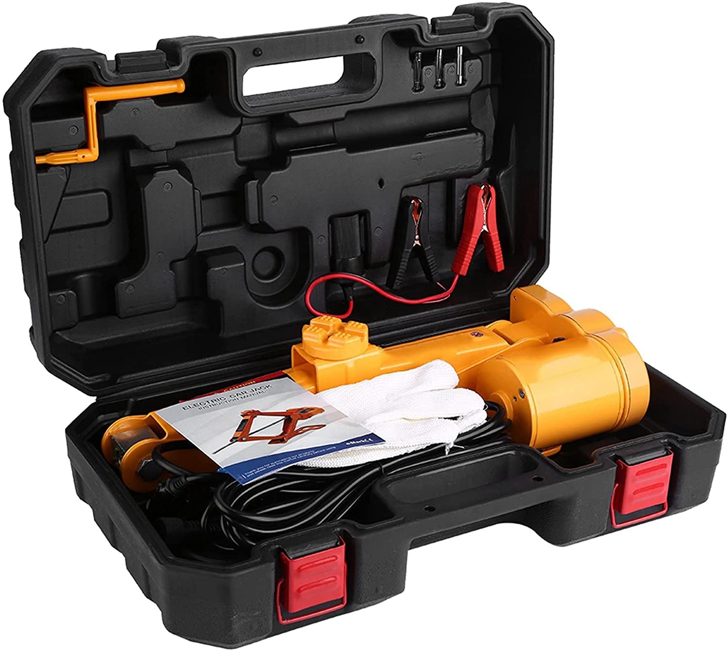 Vertak Portable 12V Electric Telescopic Car Floor Jacks 2 Ton Auto Hydraulic Trolley Jack