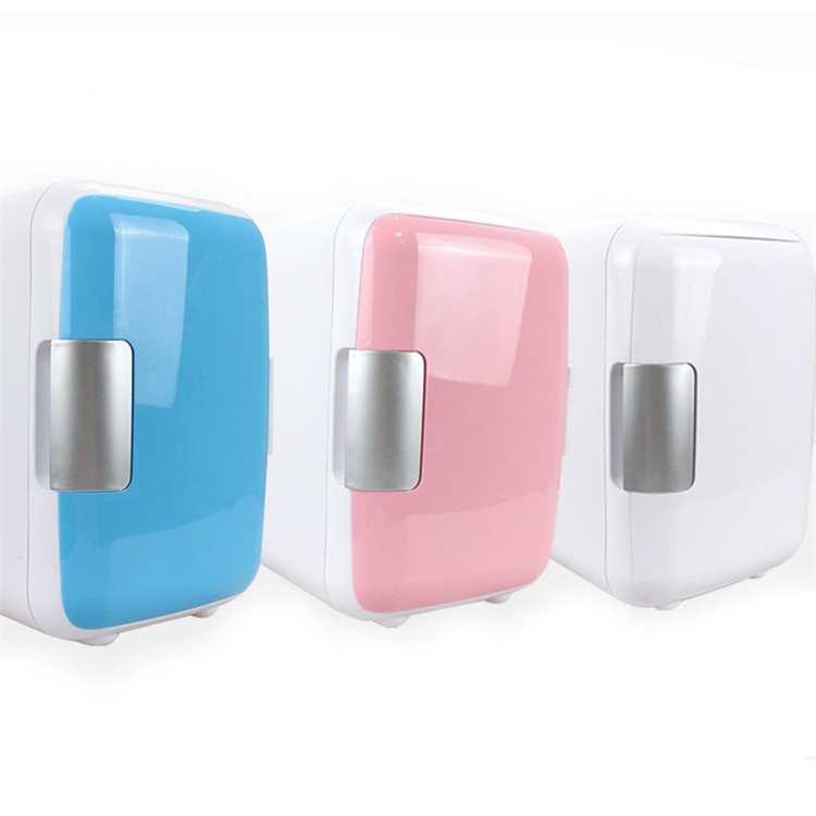 4L Household Car Dual-use Mini Refrigerator Makeup Fridge Mini Fridge