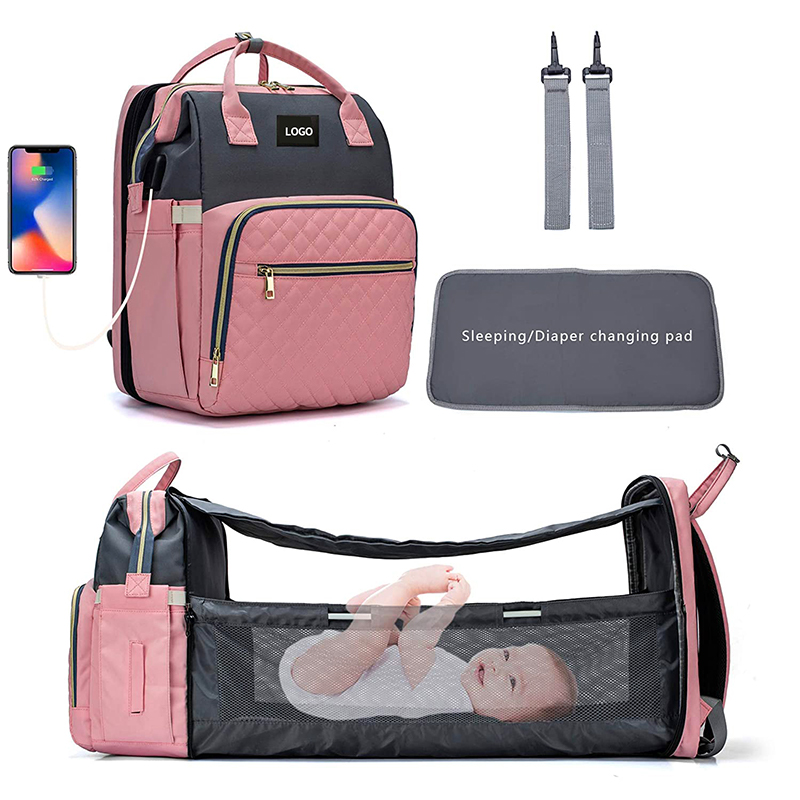 Стильный цветной Органайзер через плечо mommy oxford, usb-рюкзак для хранения детских подгузников с отделением для пеленок
