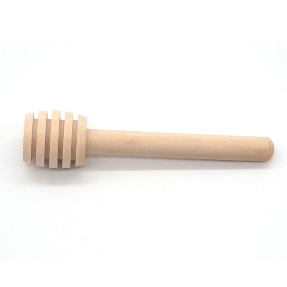 WanuoCraft High quality Honey Dipper Custom Wooden Stick Honey Stirrer Syrup