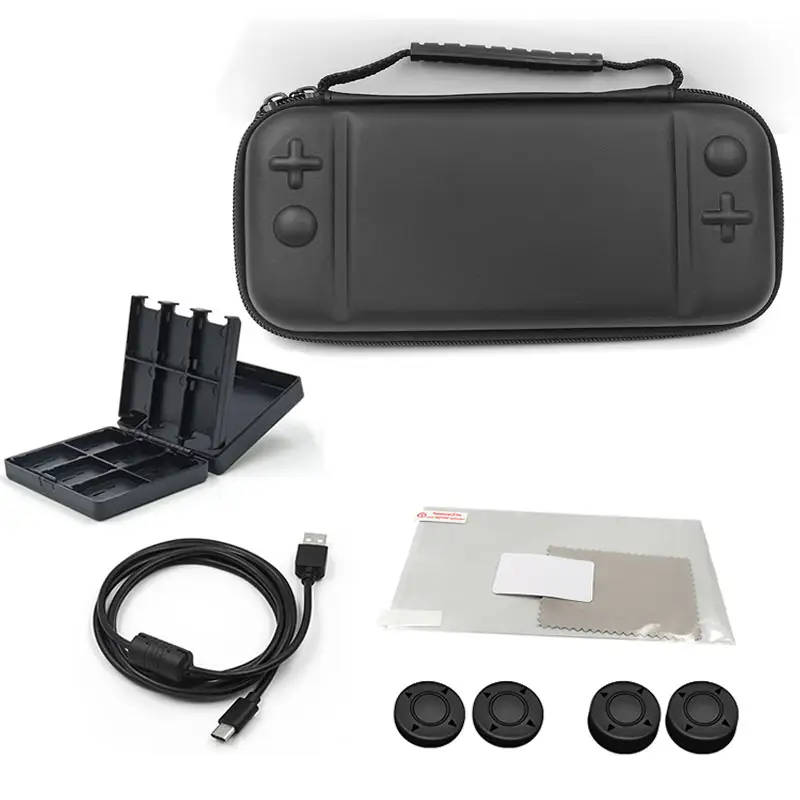 iplay Carrying case 10 in 1 Game Accessories Kit for Nintendo Switch LIte