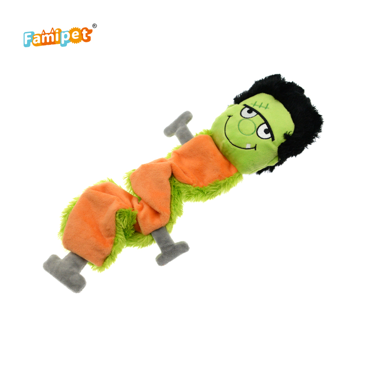 Manufacturer Wholesale High Quality Designer Private Label LONG ELASTIC BODY DOLL Stuffed Squeaky Customde Plush Toys For Dogs