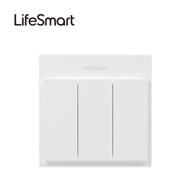 Умный сенсорный настенный выключатель LifeSmart, работает с Apple Homekit и Google Assistant, Amazon Alexa