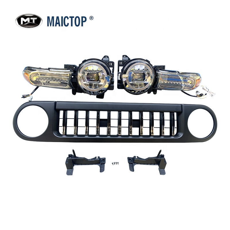 Аксессуары для автомобиля MAICTOP, комплект передних светодиодных фар для фар fj cruiser 2007-2021, фары