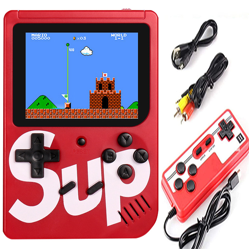 Портативная игровая консоль 400 В 1 в стиле ретро, Игровая приставка Sup, мини игровая приставка, 2 игрока