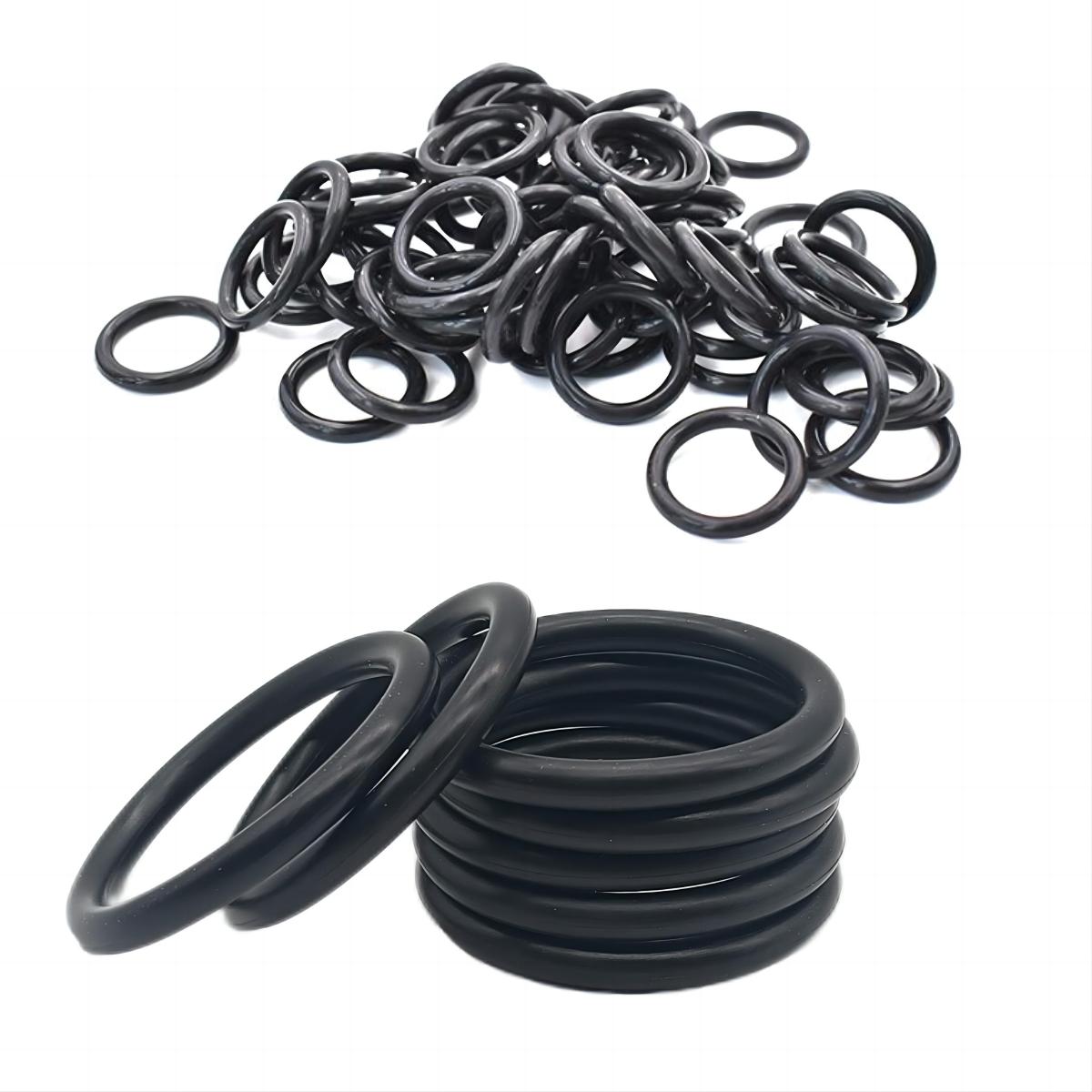 China maker custom wholesales oil Resistant Good Performance fluorocarbon Rubber rings FKM O-Ring 75 a