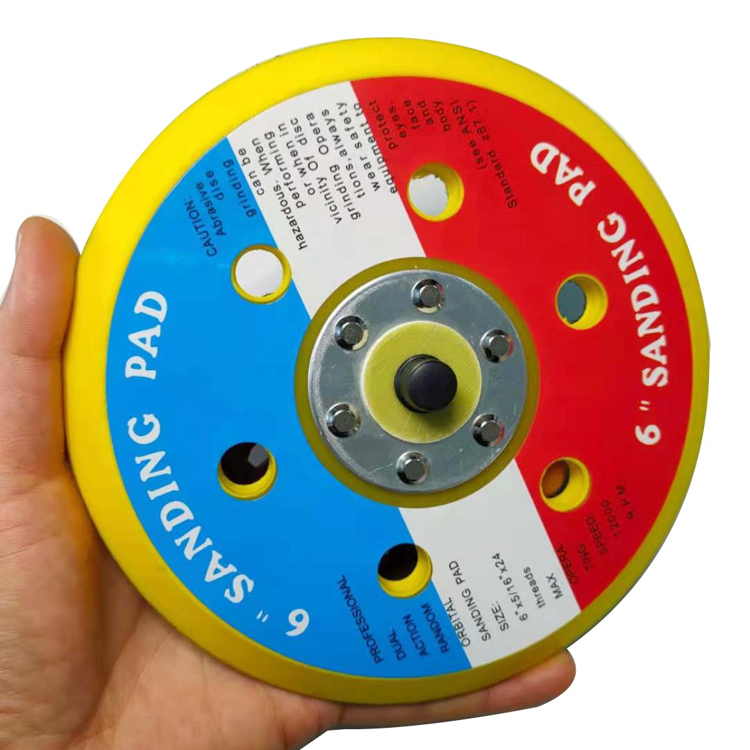 Sanding Backing Plate for Woodworking Sand Disc Pad fits Air Sander Angle Grinder Grinding Power Tools Accessories