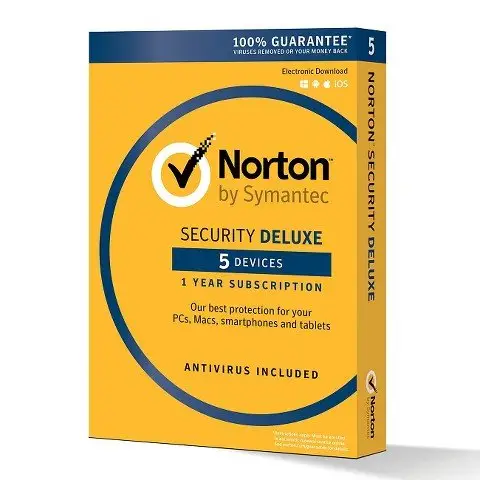 Fast download license key 100% Online Activation NORTON SECURITY DELUXE 1YEAR/5DEVICE Norton security deluxe 1year/5device