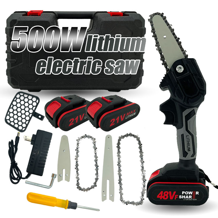 4 дюйма 21V 550W портативный Электрический дерево резки беспроводные цепные пилы батарея мини бензопила motosierra Лонгборда для дерева