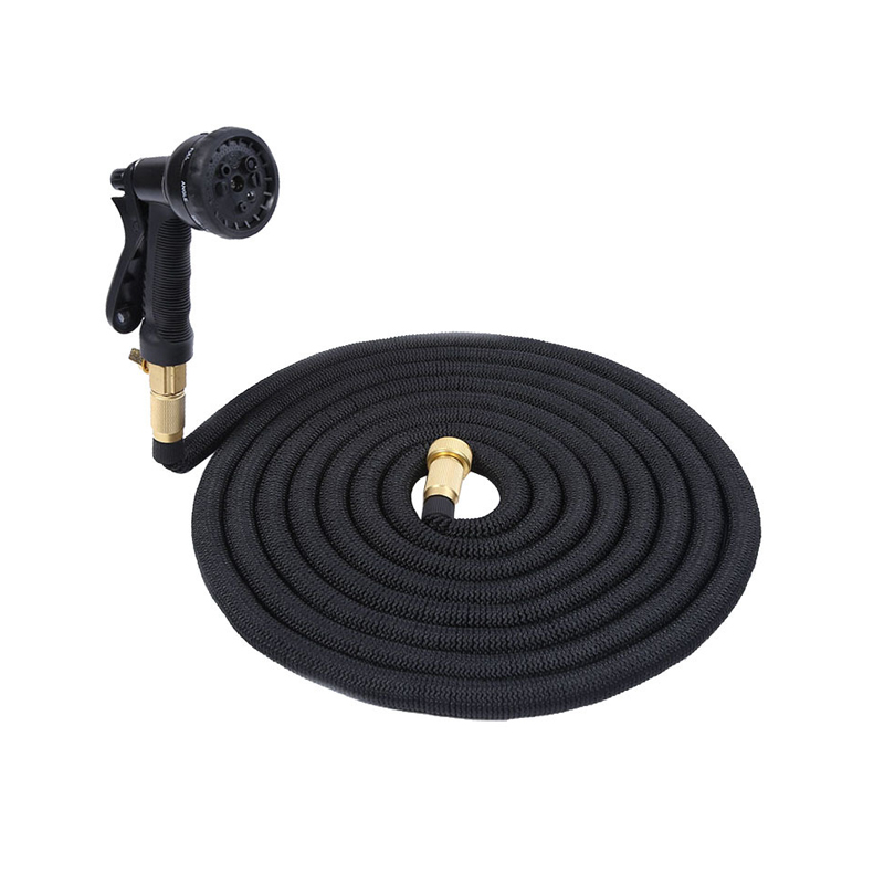 Best retractable garden irrigation hose high pressure water 100 ft garden hose with 8 function nozzle