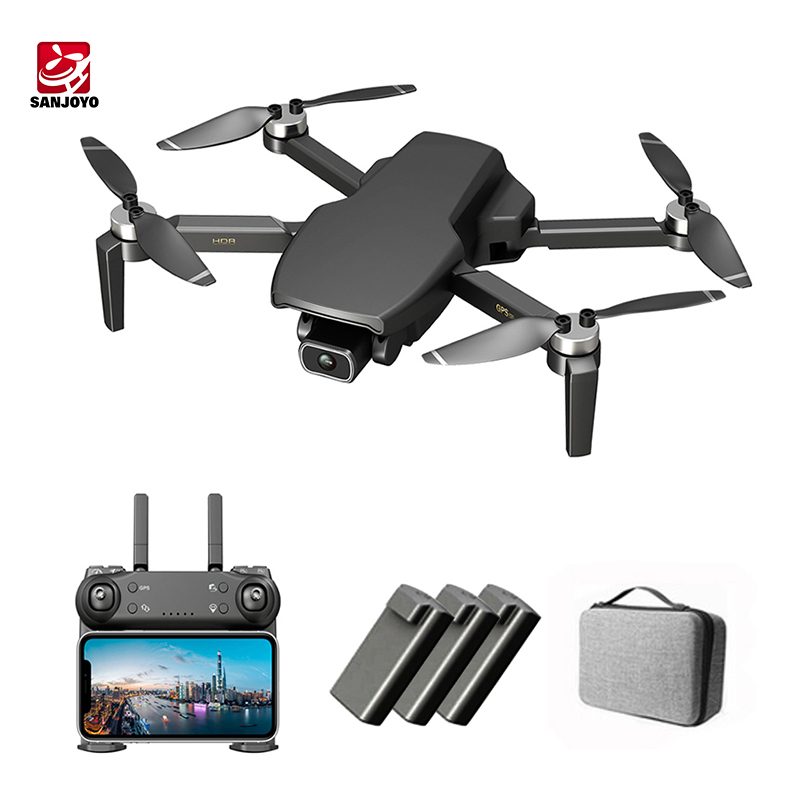 2020 Sg108 Дрон 5G Wifi Gps бесщеточный двигатель полет для 25 мин. 4K Hd Fpv Расстояние 1 км Радиоуправляемый квадрокоптер Vs Ex5 Sg906 Дрон